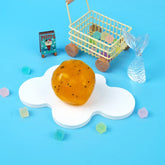 Pawtoto Passion Fruit Ball Squishy Toy Handmade Food Grade Silicon Creamy Clay Feel Soft Quick Rebound
