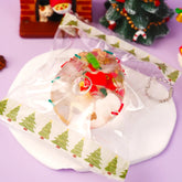 Pawtoto Christmas Clear Egg (Christmas Tree Stitched Trim) Stress Relief Toys Squishy Stressball