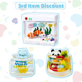 Pawtoto Marine Biotope Squishy Toy Handmade Food Grade Silicon Creamy Clay Feel Soft Quick Rebound