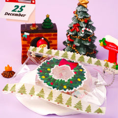 Pawtoto Christmas Clear Sphere (Wreath Charm) Stress Relief Toys Squishy Stressball
