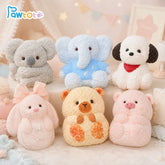 Pawtoto Cute Animals Squishy Toy Handmade Food Grade Silicon Creamy Clay Feel Medium Soft Medium Rebound