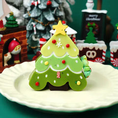 Pawtoto Cute Christmas Tree Series Squishy Toy Handmade Food Grade Silicon