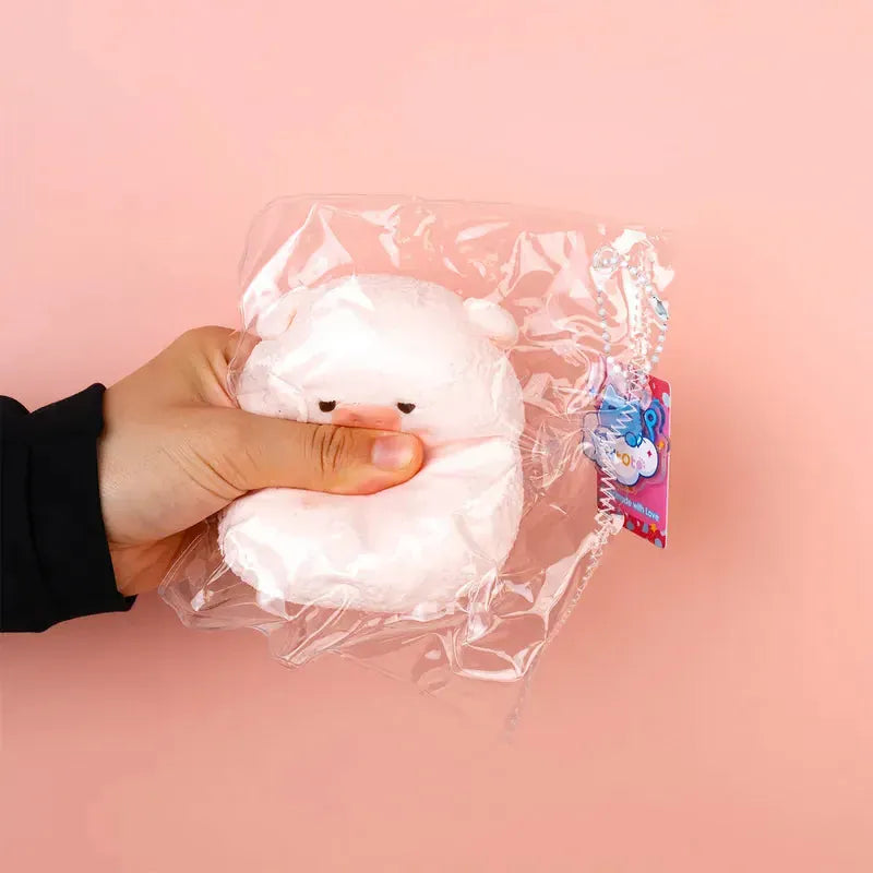 Pawtoto Cute Animals Squishy Toy Handmade Food Grade Silicon Creamy Clay Feel Medium Soft Medium Rebound
