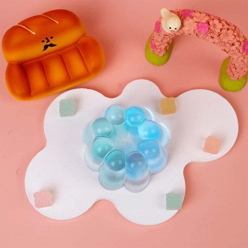 Pawtoto Jadefrost Jelly Series Squishy Toy Handmade Food Grade Silicon Creamy Clay Feel Soft Quick Rebound