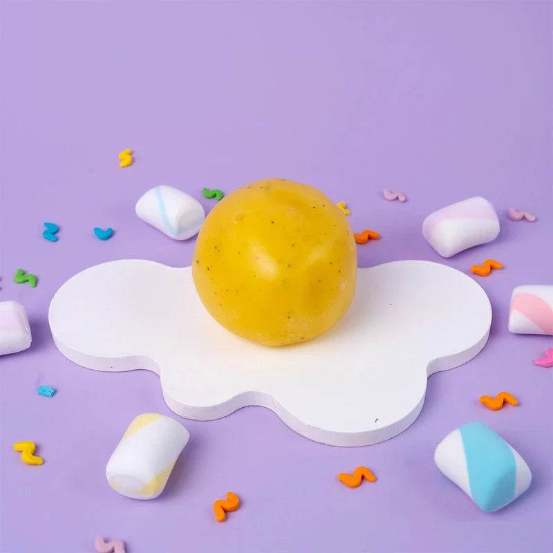 Pawtoto Peppery Cream Potato Ball Squishy Toy Handmade
