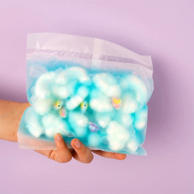 Pawtoto Squishy Bag Series Squishy Toy Handmade Food Grade Silicon Creamy Clay Feel Soft Quick Rebound
