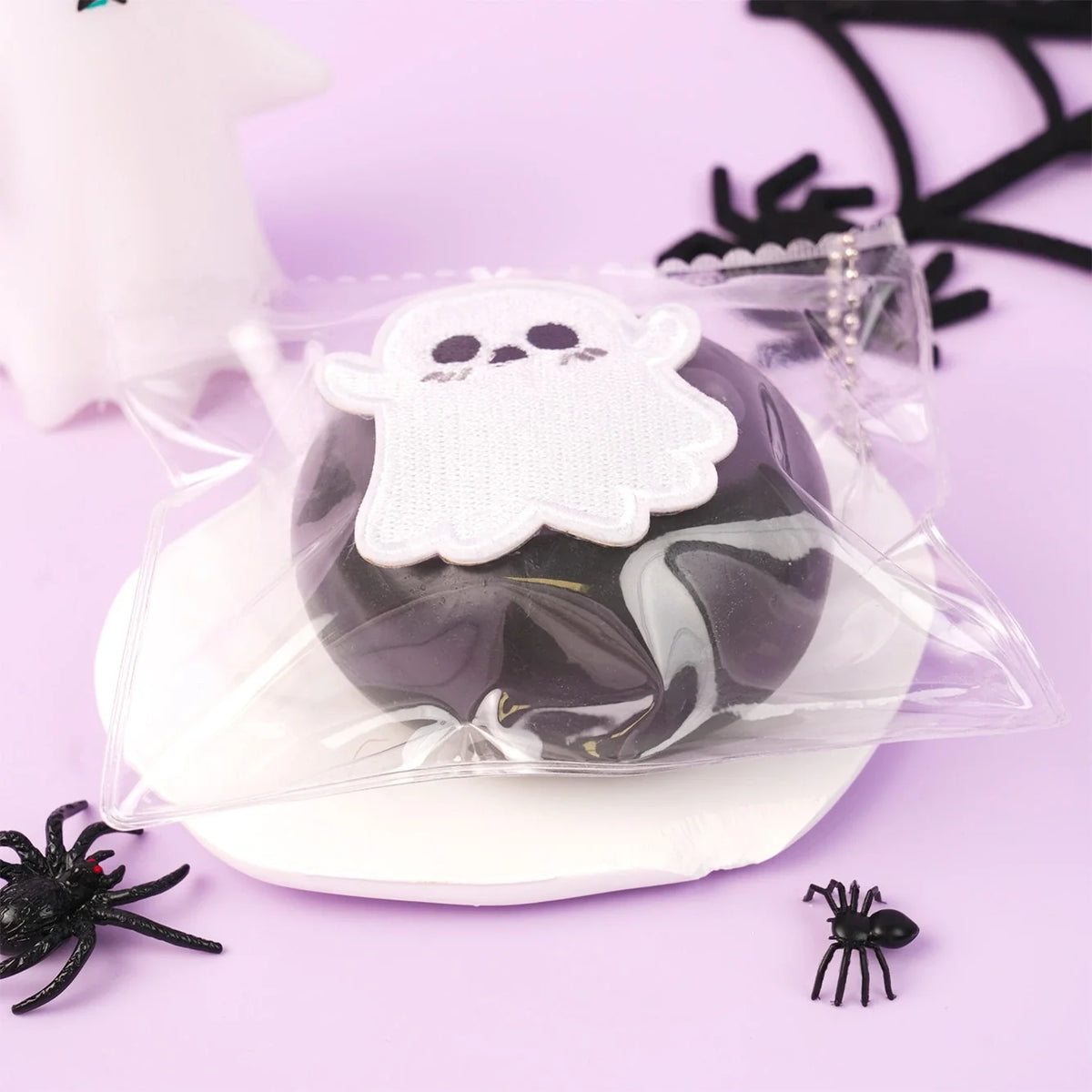 Pawtoto Halloween Black Water Ball (Ghost Charm) Stress Relief Toys Squishy Stressball