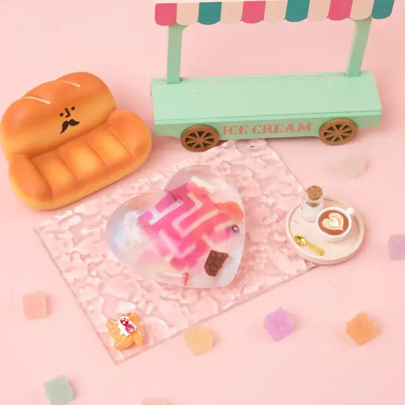 Pawtoto Labyrinth of Love Squishy Toy Handmade Food Grade Silicon Creamy Clay Feel Soft Quick Rebound