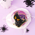 Pawtoto Halloween Purple Ball (Black Cat Charm) Stress Relief Toys Squishy Stressball