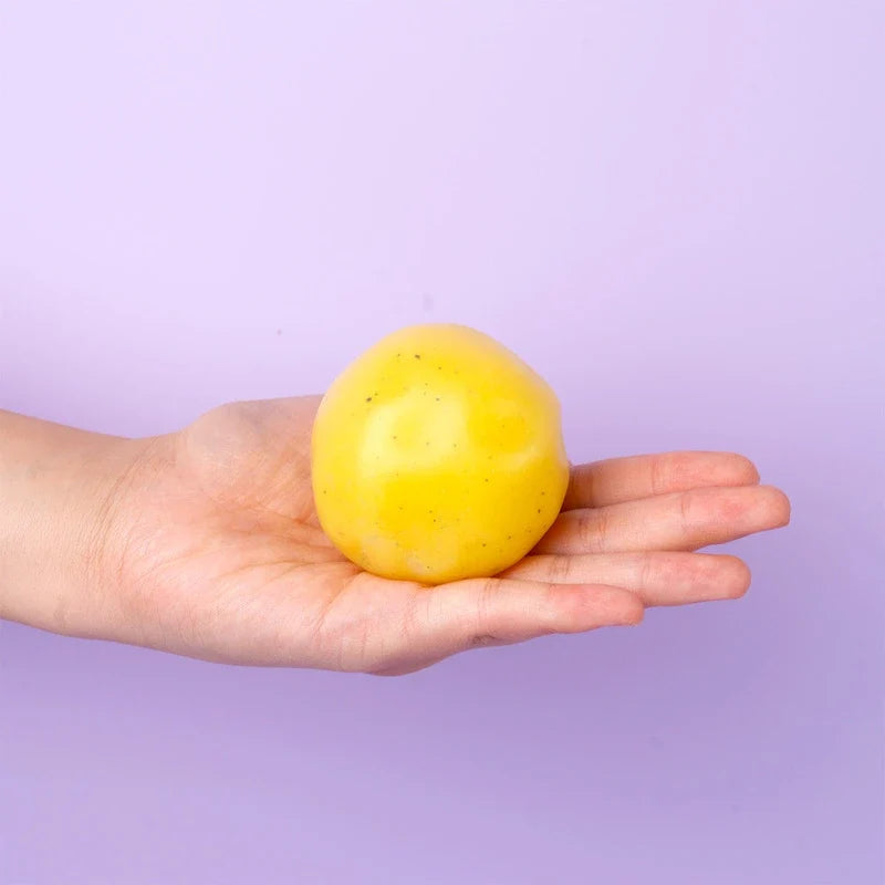 Pawtoto Peppery Cream Potato Ball Squishy Toy Handmade