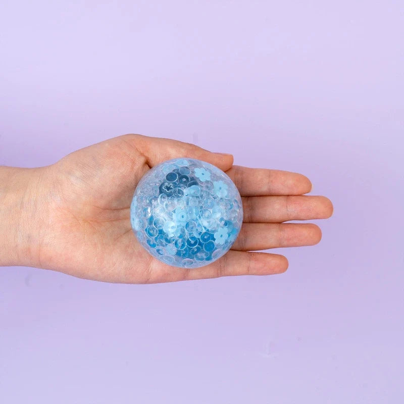 Pawtoto Blueberry Flower Mist Ball Squishy Toy Handmade  Creamy Clay Feel Soft Quick Rebound