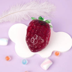 Pawtoto Jumbo Strawberry  Gel/Silent Stress Relief Toys Squishy Stressball
