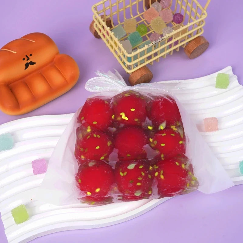 Pawtoto 9-Grid Squishy Bag Series Squishy Toy Handmade TPR Medium Soft