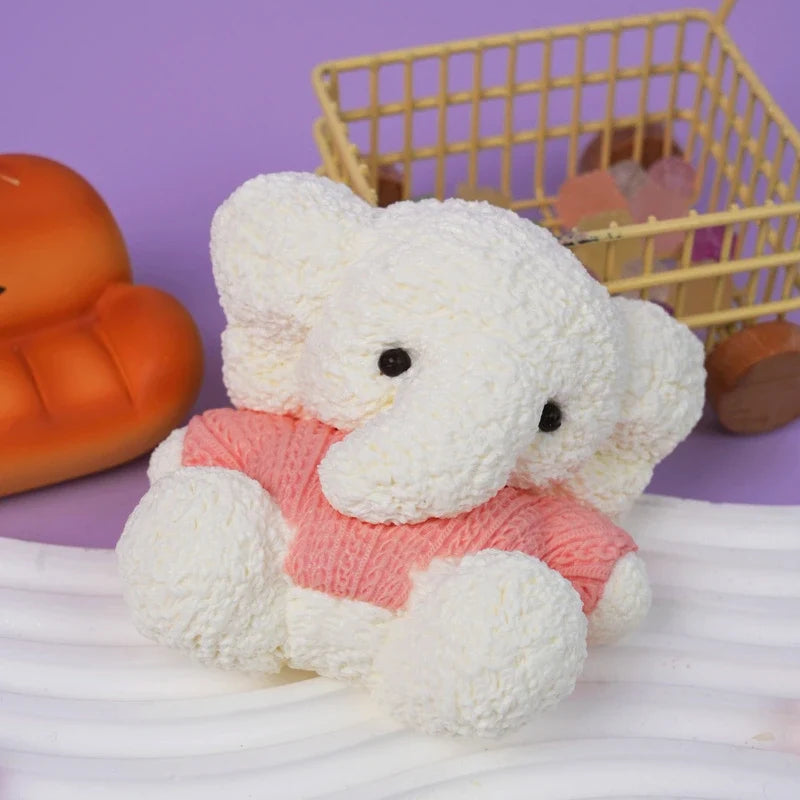 Pawtoto Cute Animals Squishy Toy Handmade Food Grade Silicon Creamy Clay Feel Medium Soft Medium Rebound