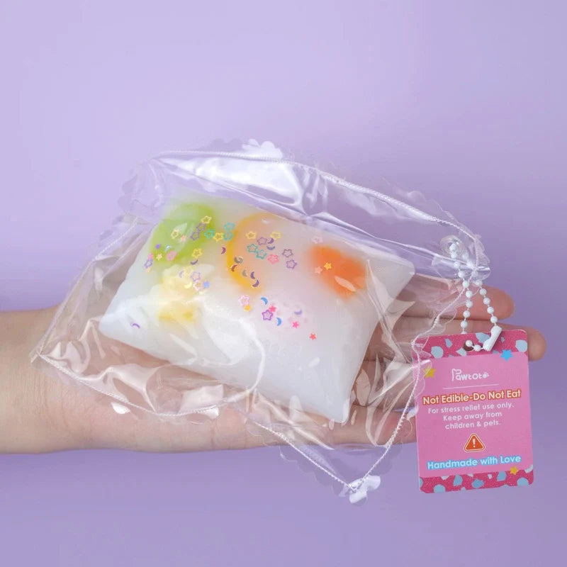 Pawtoto Rainbow Pillow Stress Relief Toys Squishy Stressball