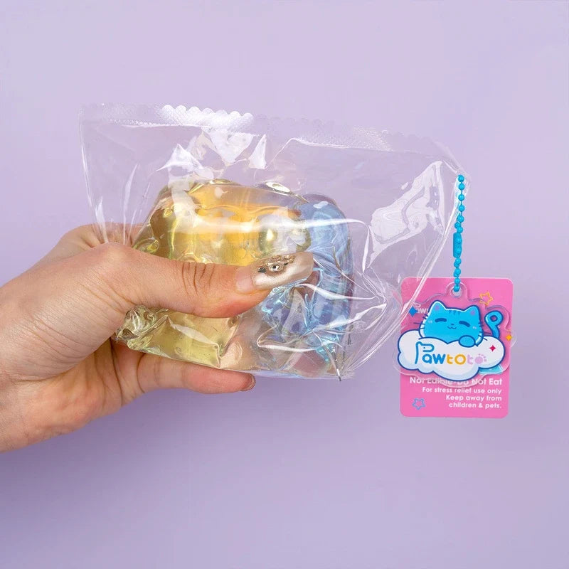 Pawtoto Jadefrost Jelly Series Squishy Toy Handmade Food Grade Silicon Creamy Clay Feel Soft Quick Rebound