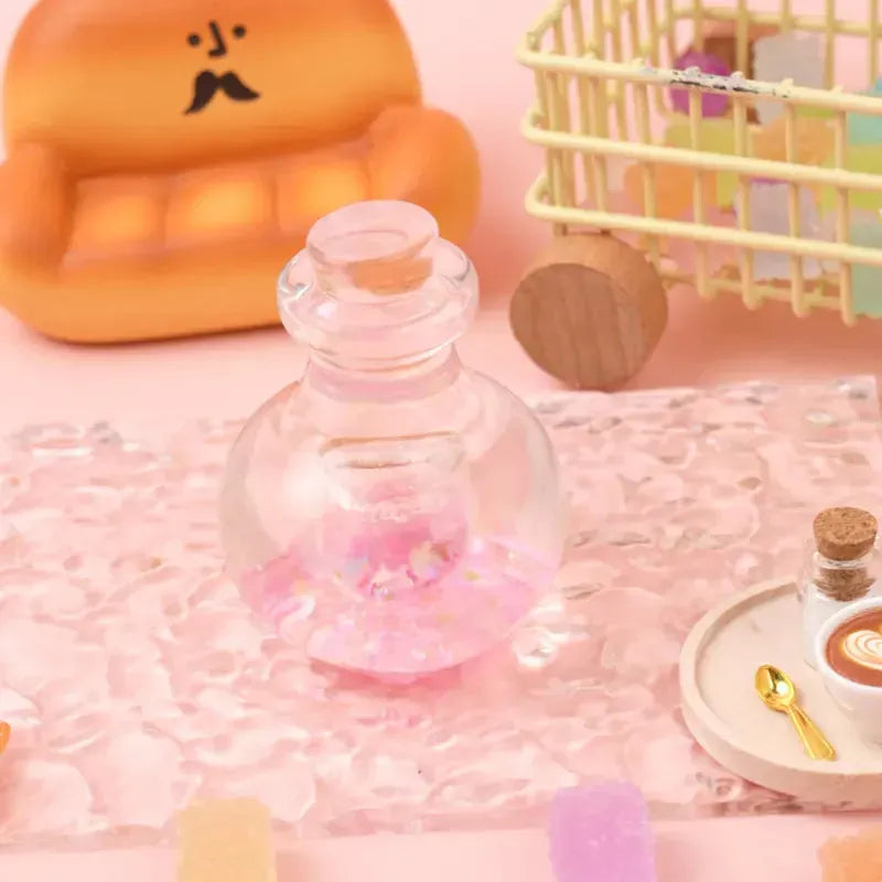 Pawtoto Aurora Clear Wishing Bottle Squishy Toy Handmade Food Grade Silicon Creamy Clay Feel Soft Quick Rebound
