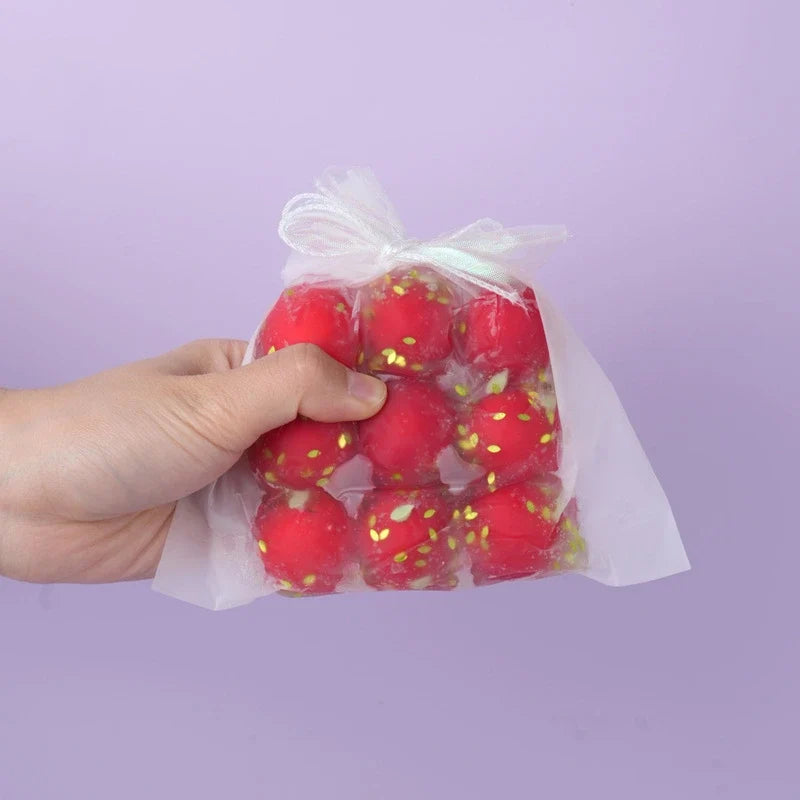 Pawtoto 9-Grid Squishy Bag Series Squishy Toy Handmade TPR Medium Soft