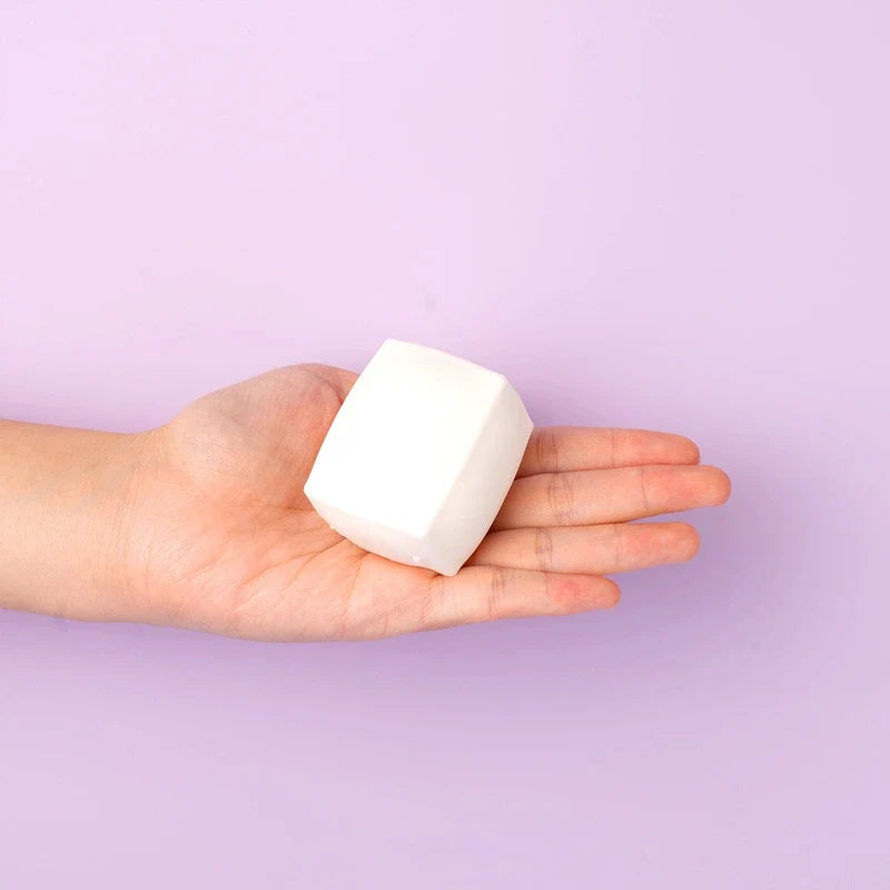 Pawtoto Realistic Tofu Cube White Stress Relief Toys Squishy Stressball