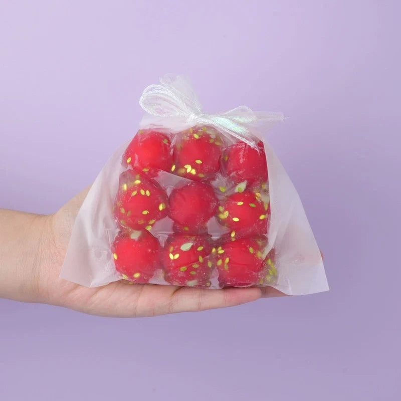 Pawtoto 9-Grid Squishy Bag Series Squishy Toy Handmade TPR Medium Soft