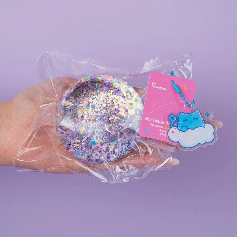 Pawtoto Aurora Mochi Squishy Toy Handmade Food Grade Silicon Creamy Clay Feel Soft Quick Rebound
