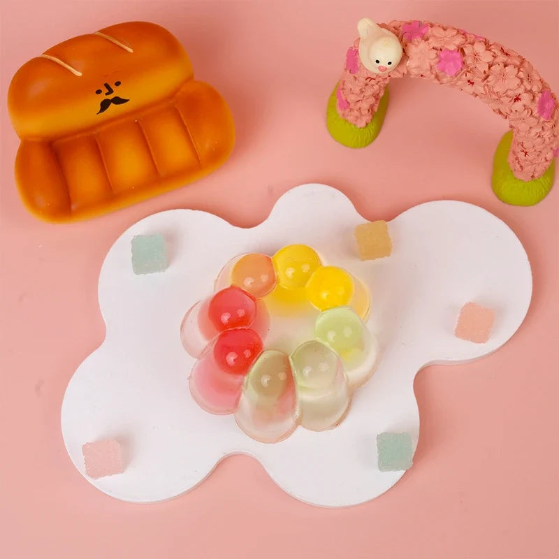 Pawtoto Jadefrost Jelly Series Squishy Toy Handmade Food Grade Silicon Creamy Clay Feel Soft Quick Rebound