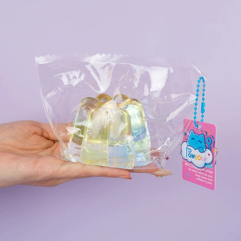 Pawtoto Jadefrost Jelly Series Squishy Toy Handmade Food Grade Silicon Creamy Clay Feel Soft Quick Rebound