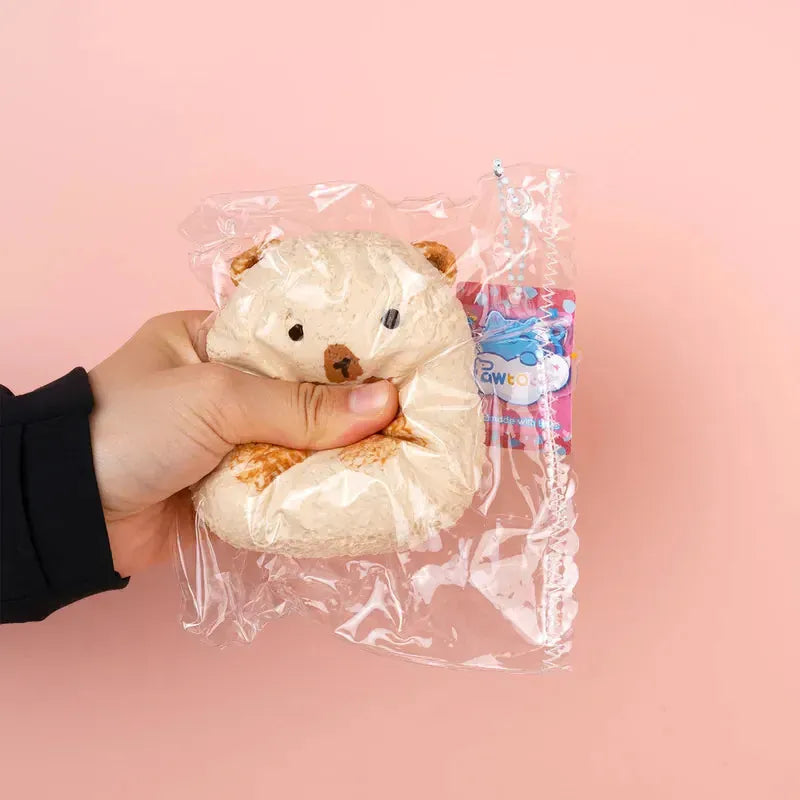 Pawtoto Cute Animals Squishy Toy Handmade Food Grade Silicon Creamy Clay Feel Medium Soft Medium Rebound
