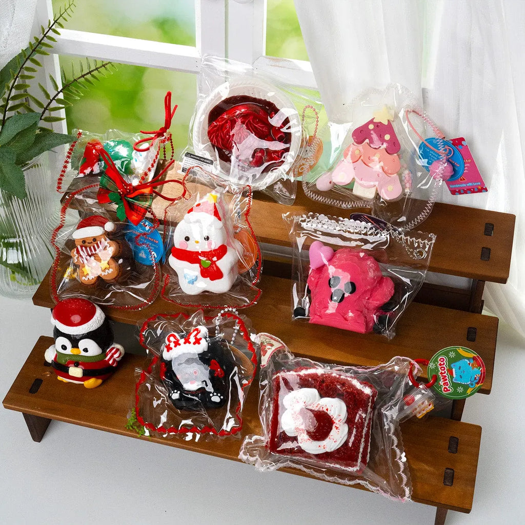 Pawtoto Random Style Squishy Toys Handmade Food Grade Silicon Creamy Clay Feel Soft Quick Rebound