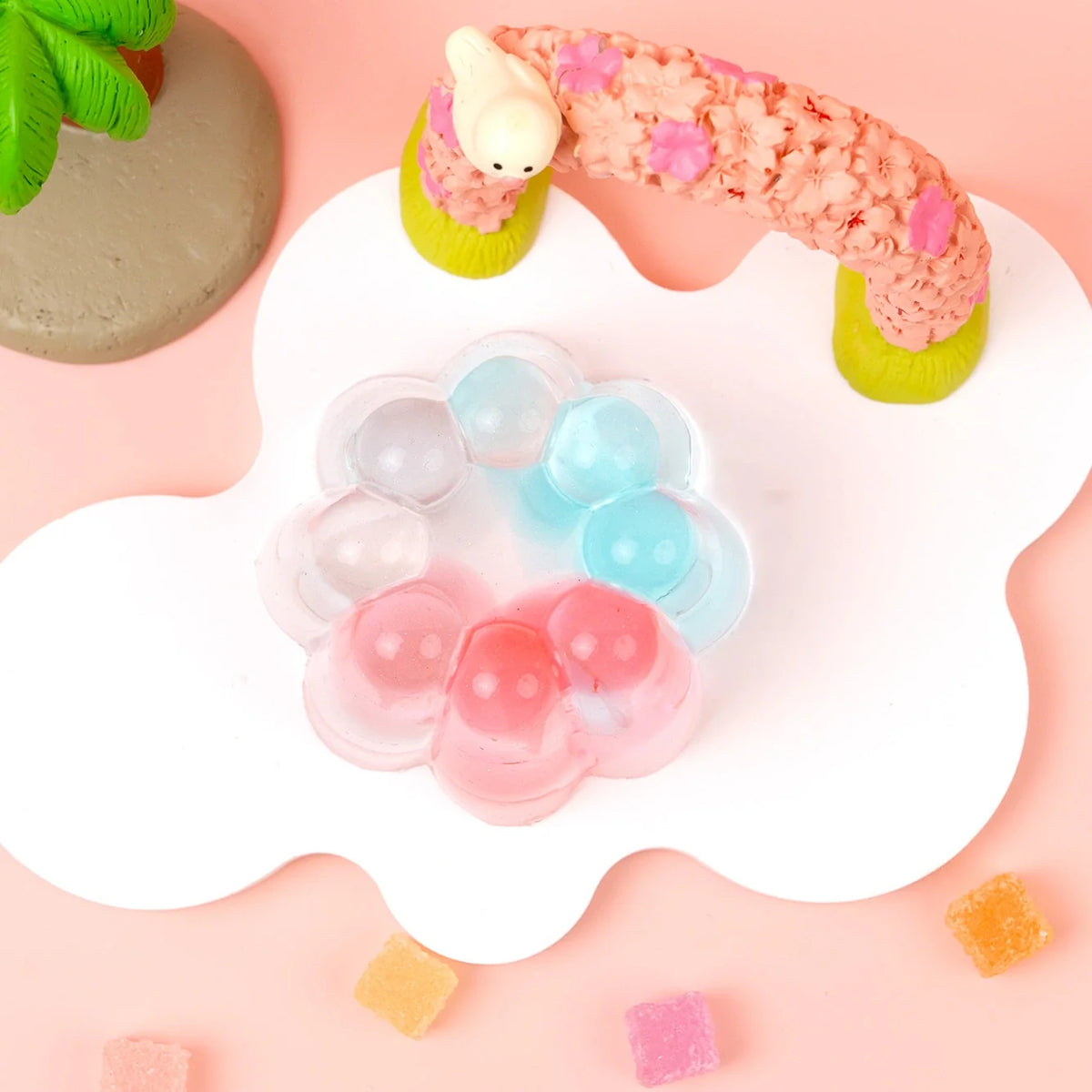 Pawtoto Jadefrost Jelly Series Squishy Toy Handmade Food Grade Silicon Creamy Clay Feel Soft Quick Rebound