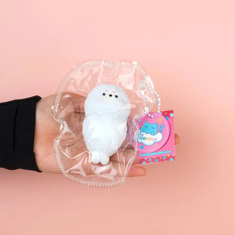 Pawtoto Cute Animals Squishy Toy Handmade Food Grade Silicon Creamy Clay Feel Medium Soft Medium Rebound