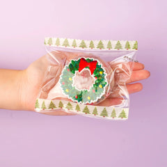 Pawtoto Christmas Clear Sphere (Wreath Charm) Stress Relief Toys Squishy Stressball