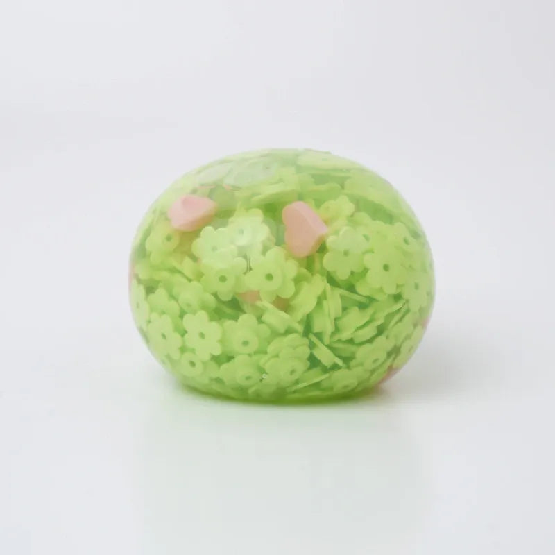 Pawtoto Spring Bloom Ball Squishy Toy Handmade Food Grade Silicon Creamy Clay Feel Soft Quick Rebound