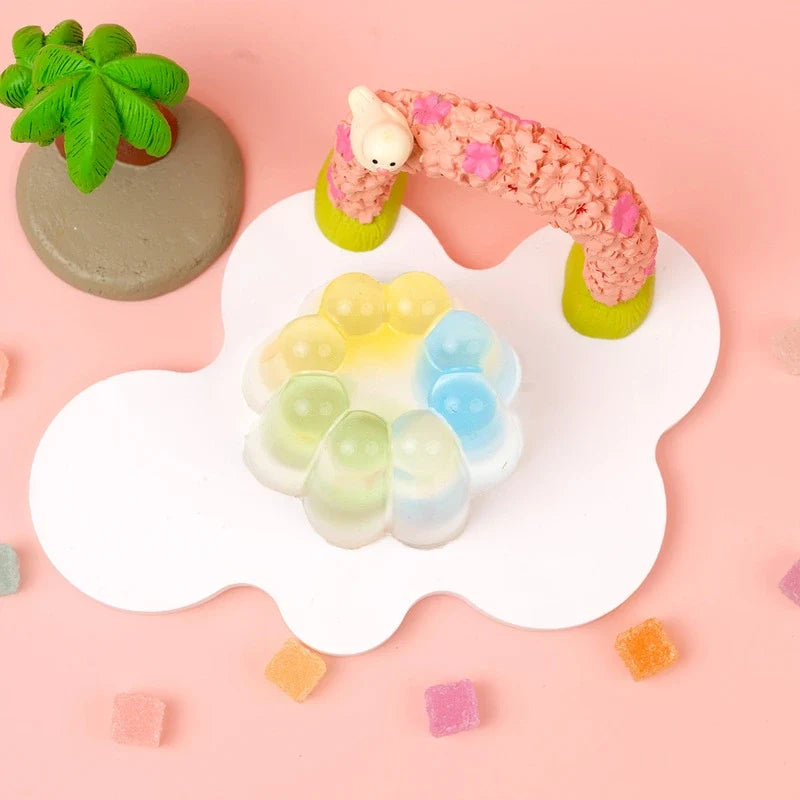 Pawtoto Jadefrost Jelly Series Squishy Toy Handmade Food Grade Silicon Creamy Clay Feel Soft Quick Rebound