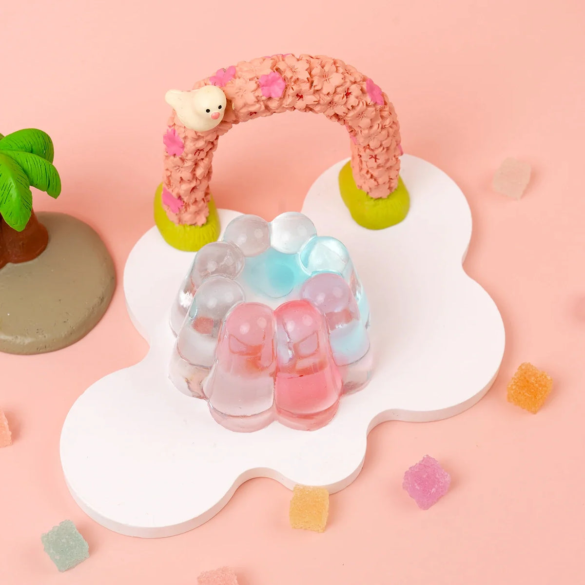 Pawtoto Jadefrost Jelly Series Squishy Toy Handmade Food Grade Silicon Creamy Clay Feel Soft Quick Rebound