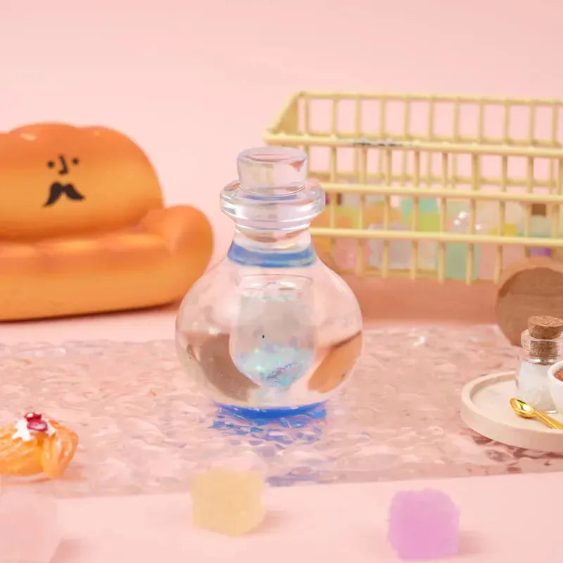 Pawtoto Aurora Clear Wishing Bottle Squishy Toy Handmade Food Grade Silicon Creamy Clay Feel Soft Quick Rebound