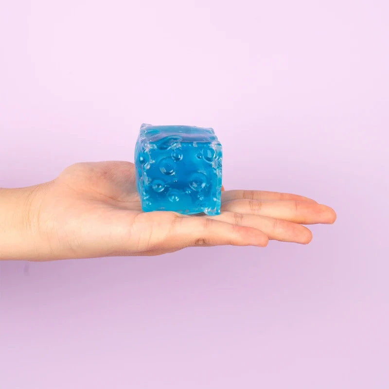 Pawtoto Mini Cheese Slush/Crunchy Gel/Silent Sensory Toy, Stress Relief Toy, Fidget Toy, Creative Activity Gift for Teens & Adults