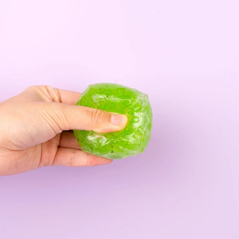 Pawtoto Mini Cheese Slush/Crunchy Gel/Silent Sensory Toy, Stress Relief Toy, Fidget Toy, Creative Activity Gift for Teens & Adults