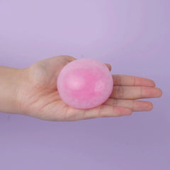 Pawtoto Pink Rice Ball Stress Relief Toys Squishy Stressball