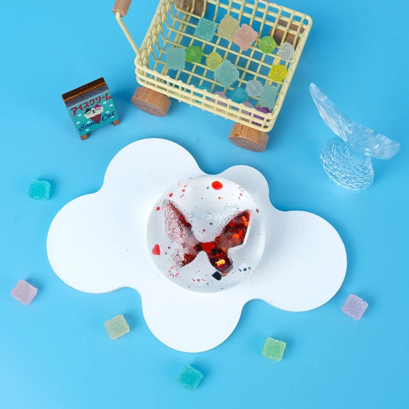 Pawtoto Blind Box Butterfly Float Squishy Orb Squishy Toy Handmade  Creamy Clay Feel Soft Quick Rebound