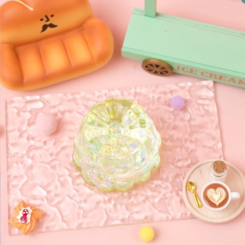 Pawtoto Aurora Canelé Squishy Toy Handmade Food Grade Silicon Creamy Clay Feel Soft Quick Rebound