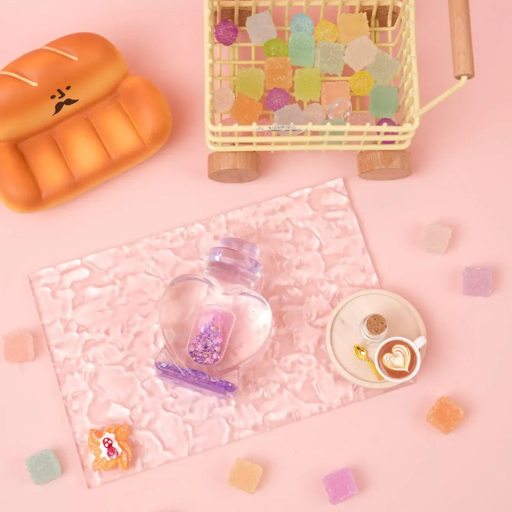 Pawtoto Aurora Clear Wishing Bottle Squishy Toy Handmade Food Grade Silicon Creamy Clay Feel Soft Quick Rebound