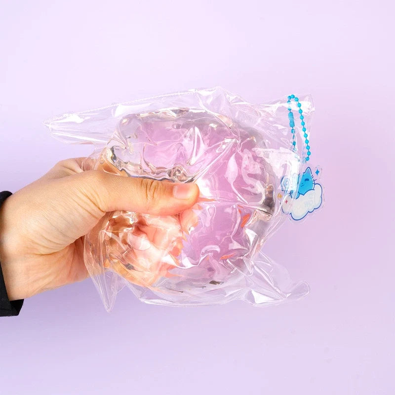 Pawtoto Liquid Sand Ice Block Series Squishy Food Grade Silicon Water Feel Medium Softness Quick Rebound
