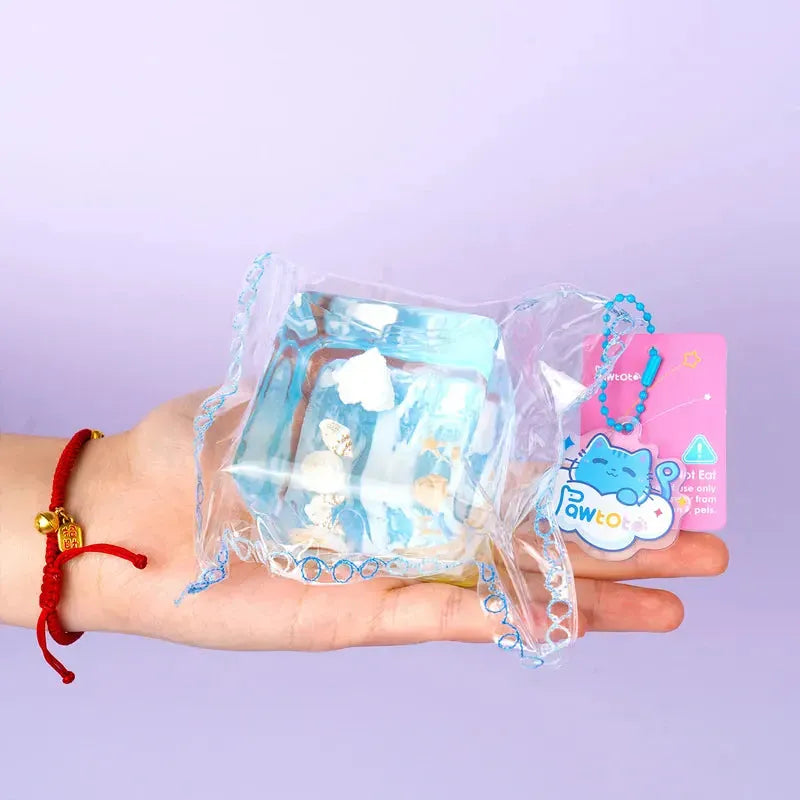 Pawtoto Beach Bliss Squishy Toy Handmade Food Grade Silicon Water Feel Firm Medium Rebound