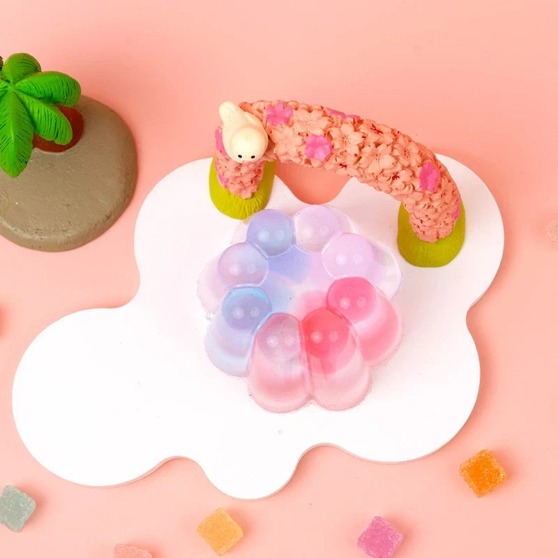 Pawtoto Jadefrost Jelly Series Squishy Toy Handmade Food Grade Silicon Creamy Clay Feel Soft Quick Rebound