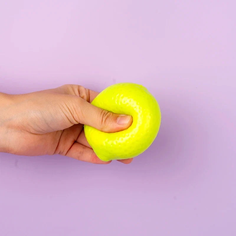 Pawtoto Crunchy Heat-Sensitive Color-Changing Mango Ball Series Stress Relief Toys Squishy Stressball