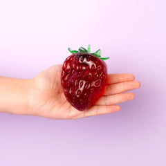 Pawtoto Jumbo Strawberry  Gel/Silent Stress Relief Toys Squishy Stressball