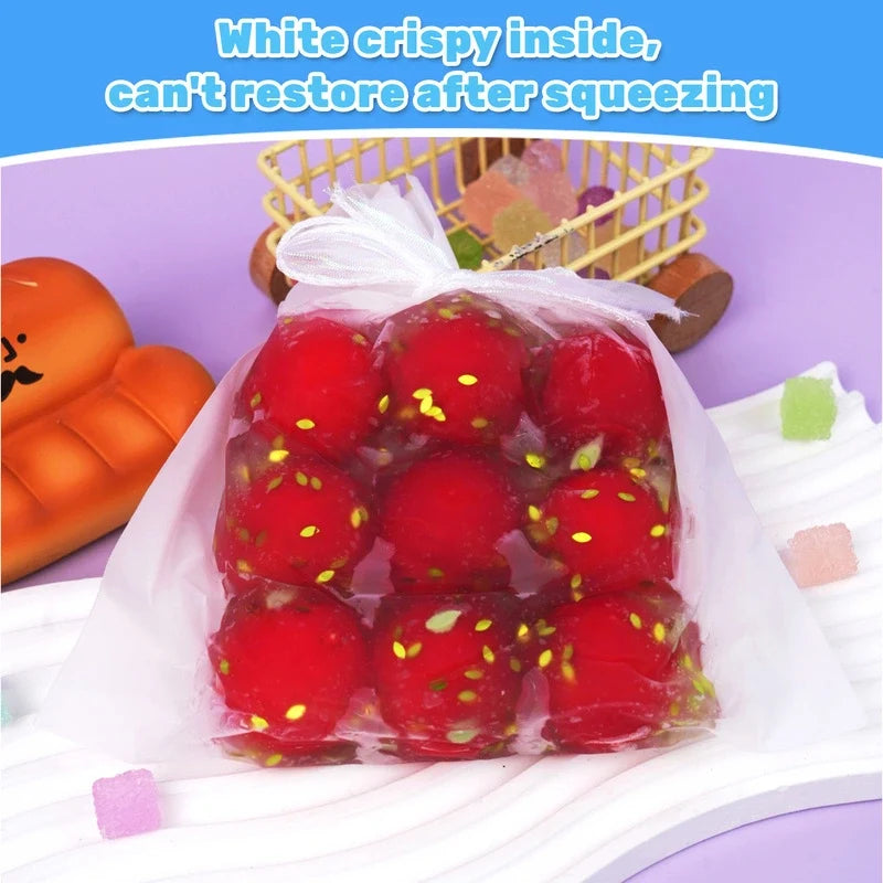 Pawtoto 9-Grid Squishy Bag Series Squishy Toy Handmade TPR Medium Soft