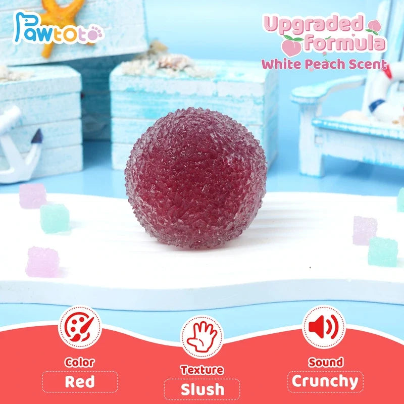 Pawtoto Mochi Ball Squishy Toy Handmade TPR Medium Soft