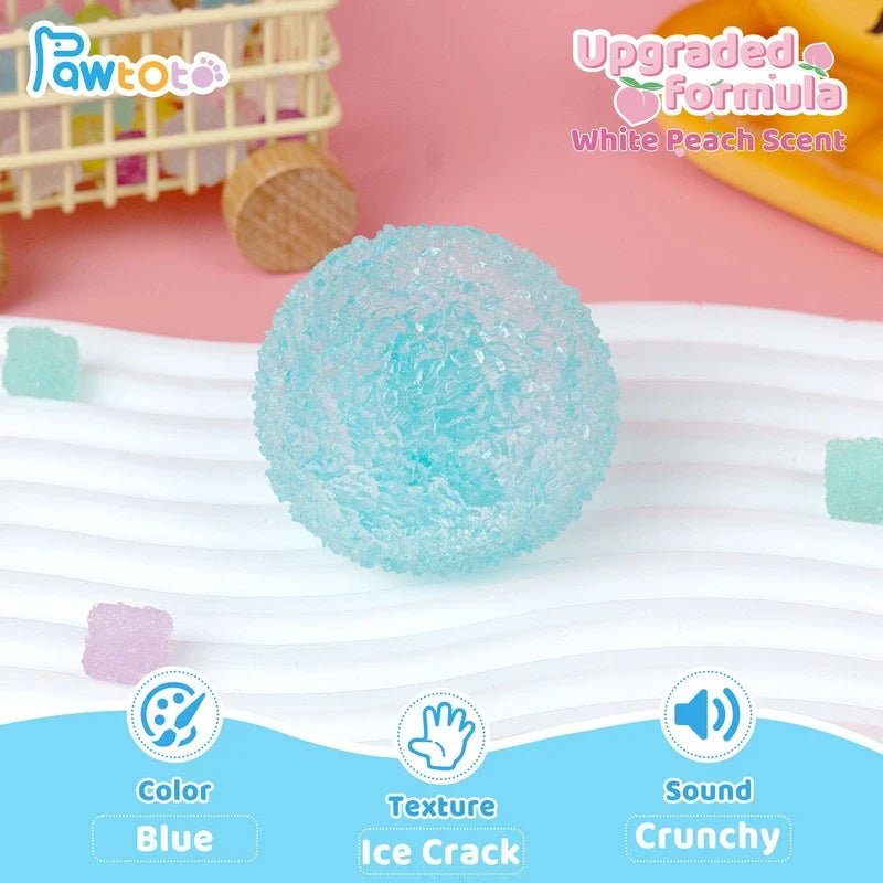 Pawtoto Mochi Ball Squishy Toy Handmade TPR Medium Soft
